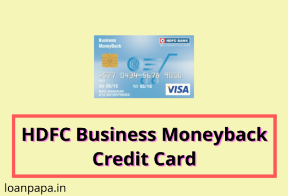HDFC Business Moneyback Credit Card