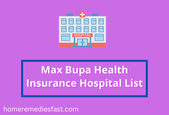 Max Bupa Health Insurance Hospital List