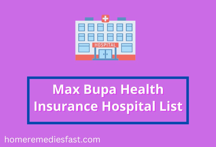 Max Bupa Health Insurance Hospital List